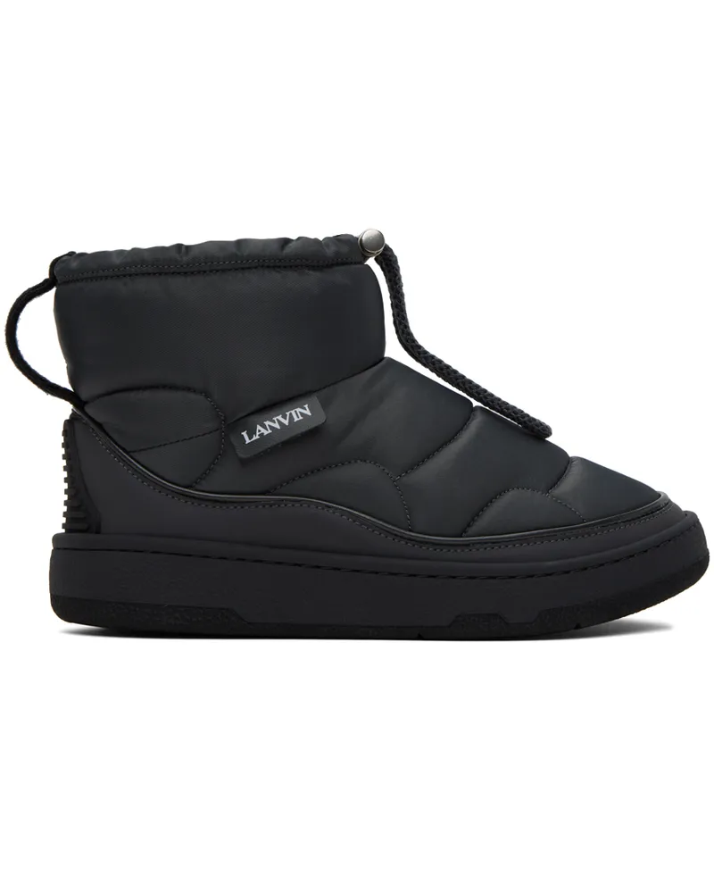Lanvin Gray Curb Snow Boots 694