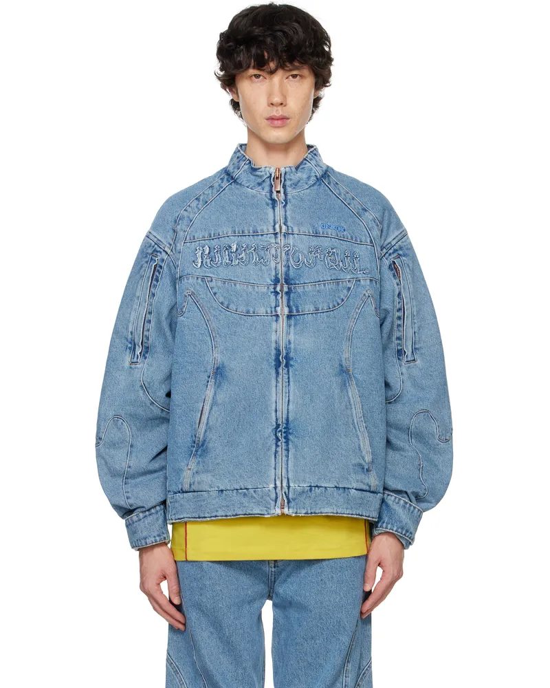 KUSIKOHC Blue Rider Denim Jacket Blue