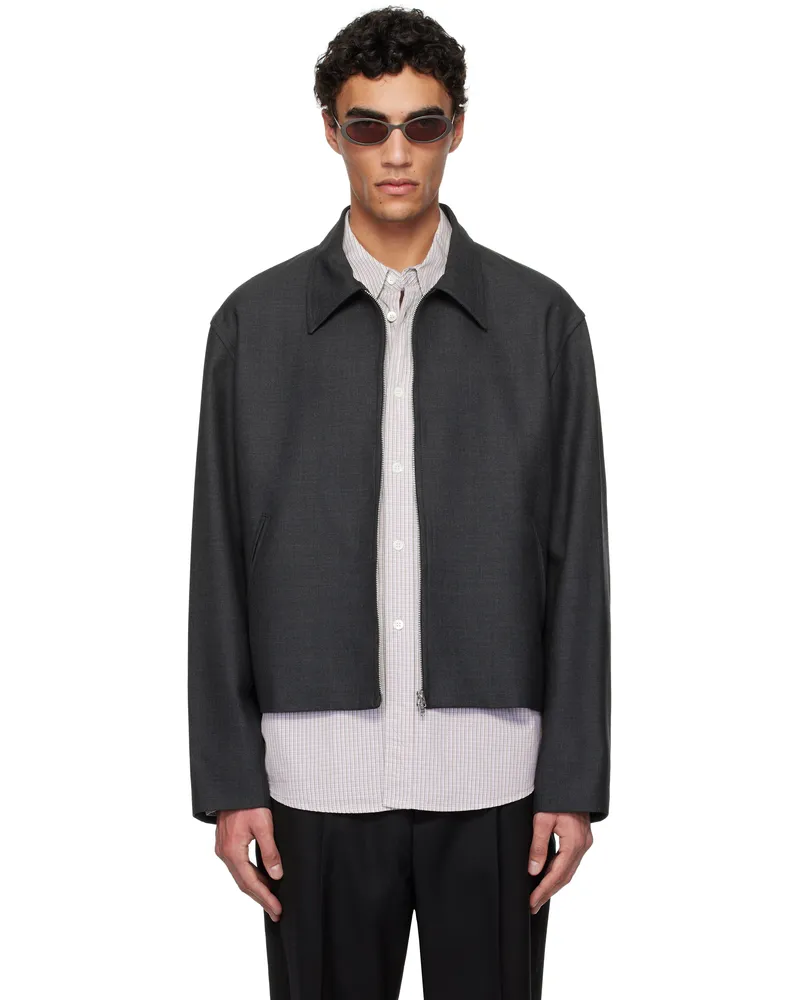 Our Legacy Gray Mini Jacket Premium