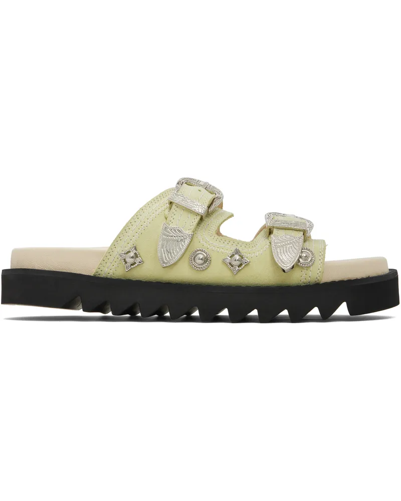 Toga Beige Suede Sandals Beige