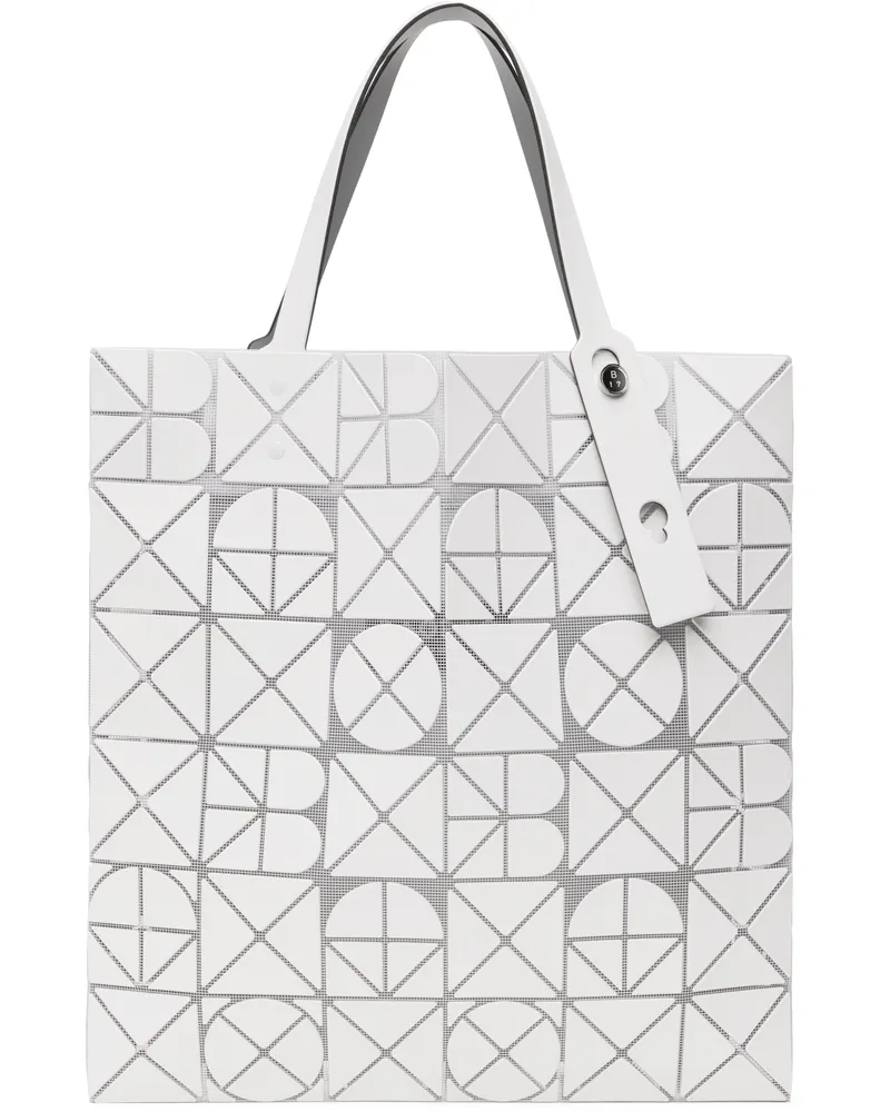 Issey Miyake White Font Tote 06-matte