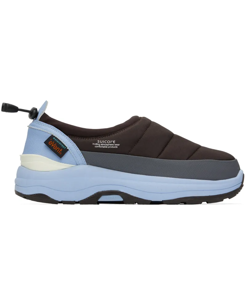 SUICOKE SSENSE Exclusive Brown Pepper-Evab Loafers D