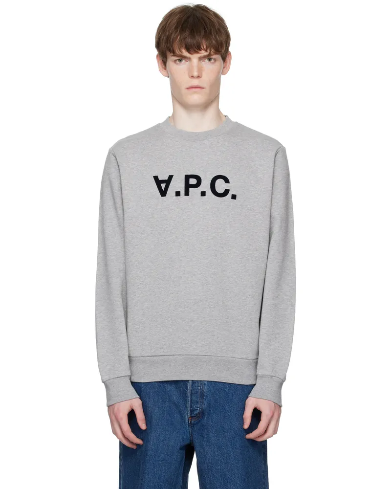 A.P.C. Gray Standard Grand VPC Sweatshirt Tpi