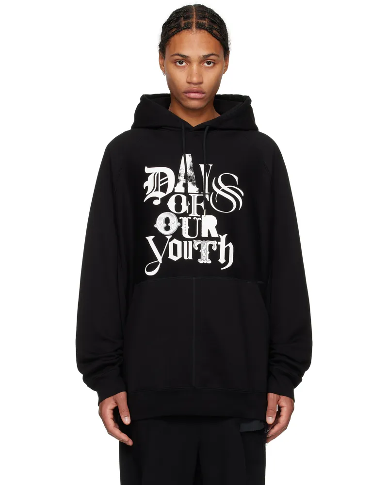 TheSoloIst Black Oversized Hoodie Black