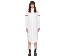 White Armband Maxi Dress