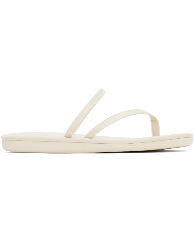 Ancient Greek Sandals Off-White Flip Flop Sandals Off