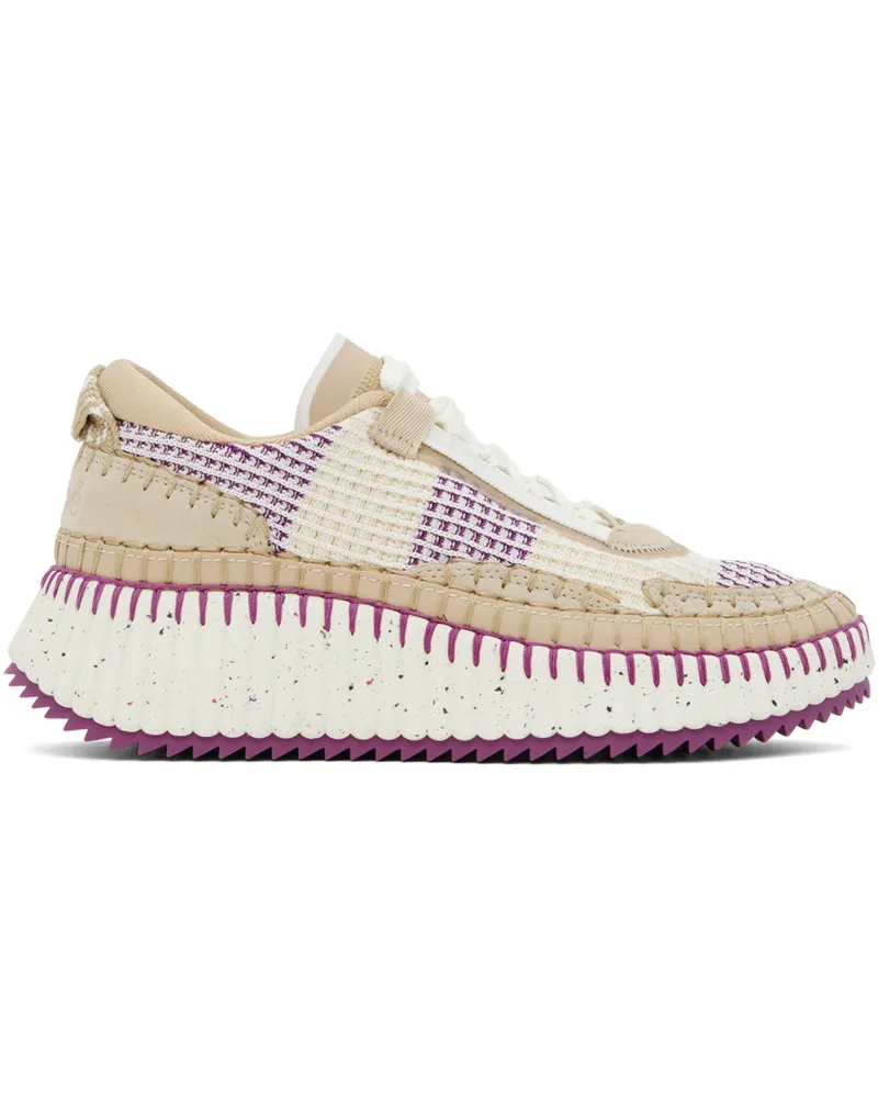 Chloé Purple Nama Sneakers 52a