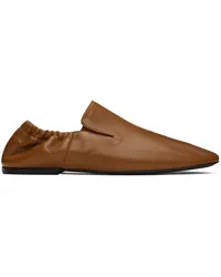 Dries van Noten Tan Leather Loafers Tan