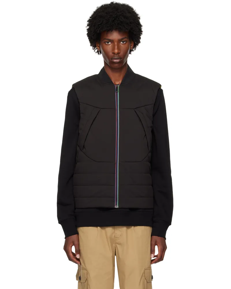 Paul Smith Black Paneled Vest 79