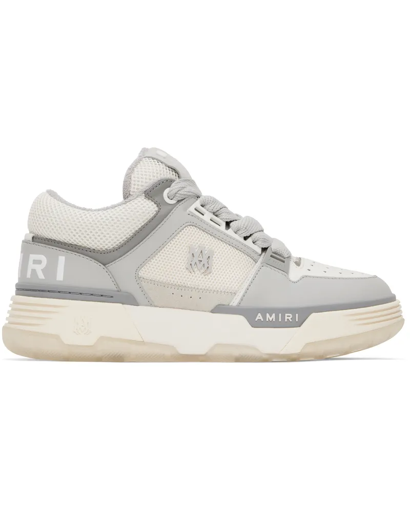 Amiri White & Gray MA-1 Sneakers Grey