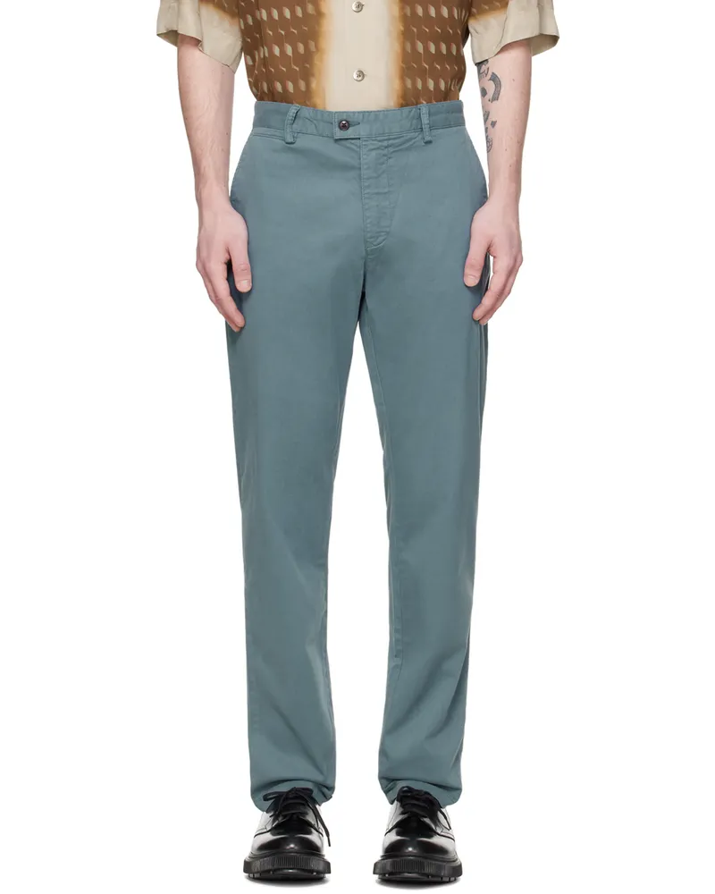Tiger of Sweden Blue Caidon Trousers 222-dust