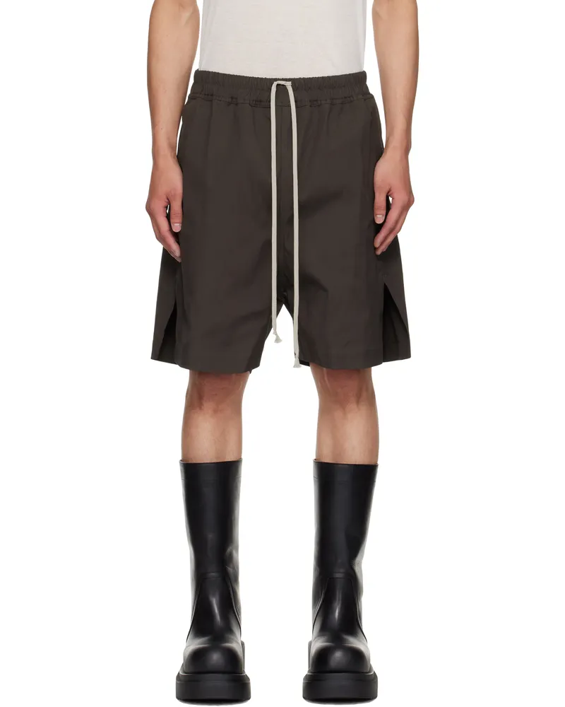 Rick Owens Gray Concordians Boxer Shorts 78