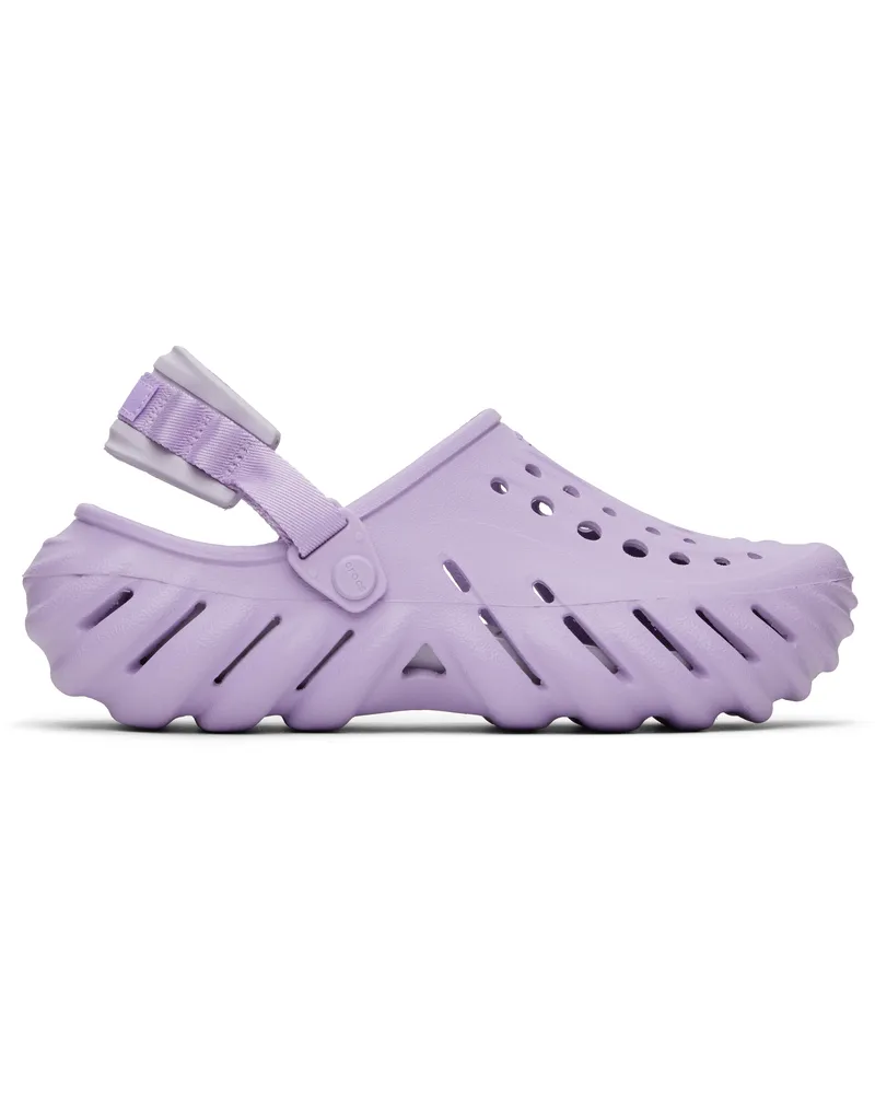Crocs Purple Echo Clogs Mystic