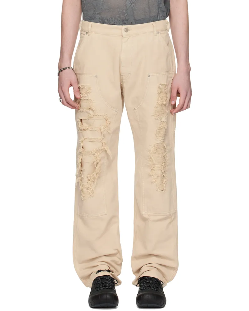 1017 ALYX 9SM Off-White Destroyed Carpenter Trousers Wth0005