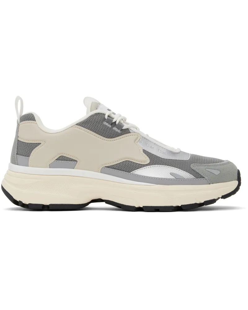 Kitsuné Gray & Beige Sora Sneakers 0280
