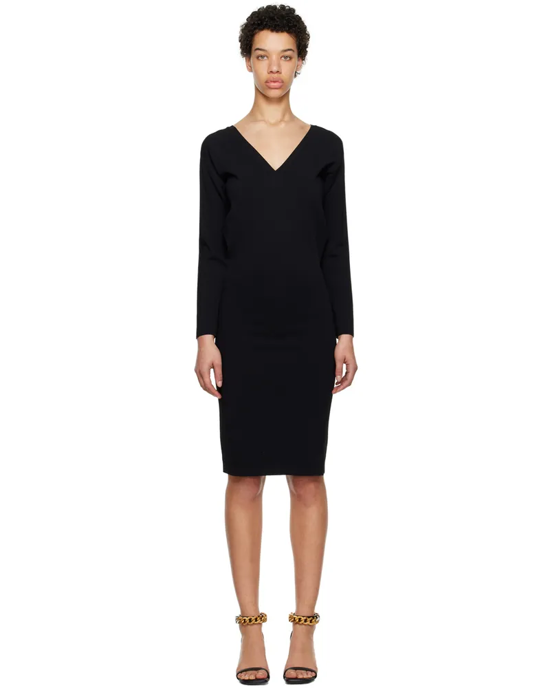 Stella McCartney Black Compact Dress 1000