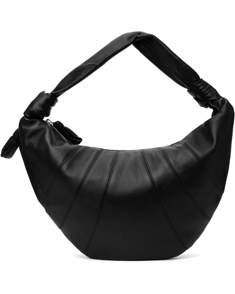 Christophe Lemaire Black Fortune Croissant Bag Bk999