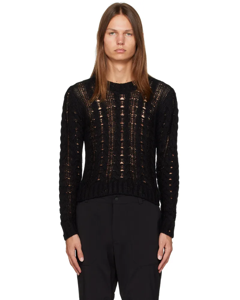 Han Kjøbenhavn Black Crewneck Sweater Black