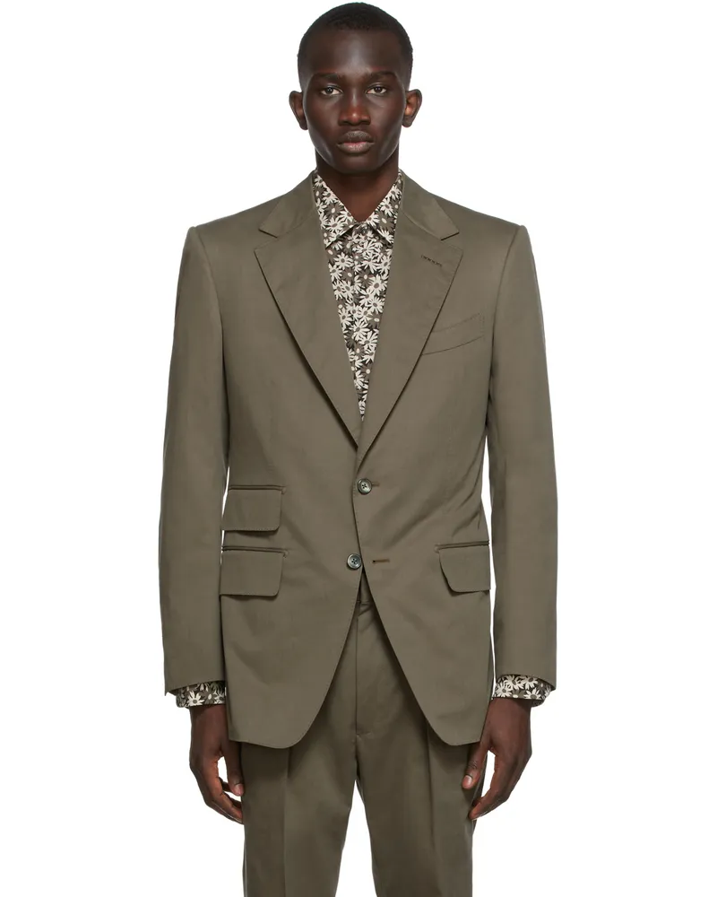 Tom Ford Green Atticus Blazer 374r13