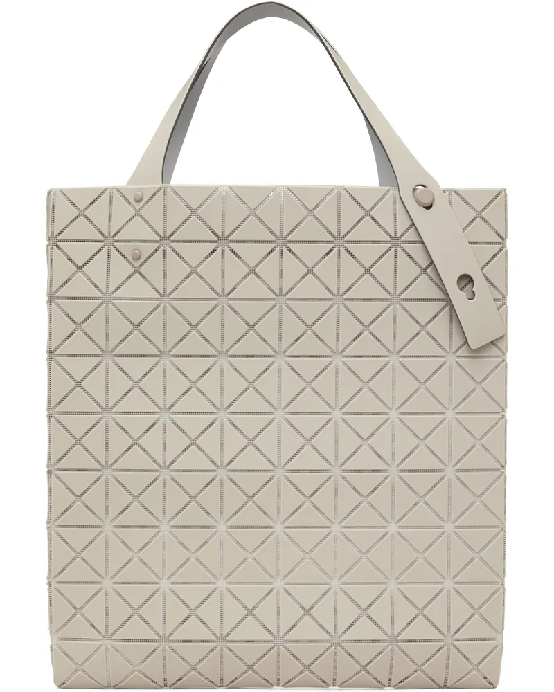 Issey Miyake Beige Prism Plus Tote 41-one-tone