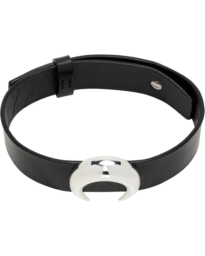 Marine Serre Black Moon Charm Choker Bk99