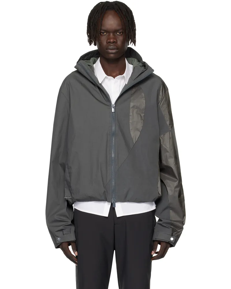 Heliot Emil Gray Polarize Jacket Dark