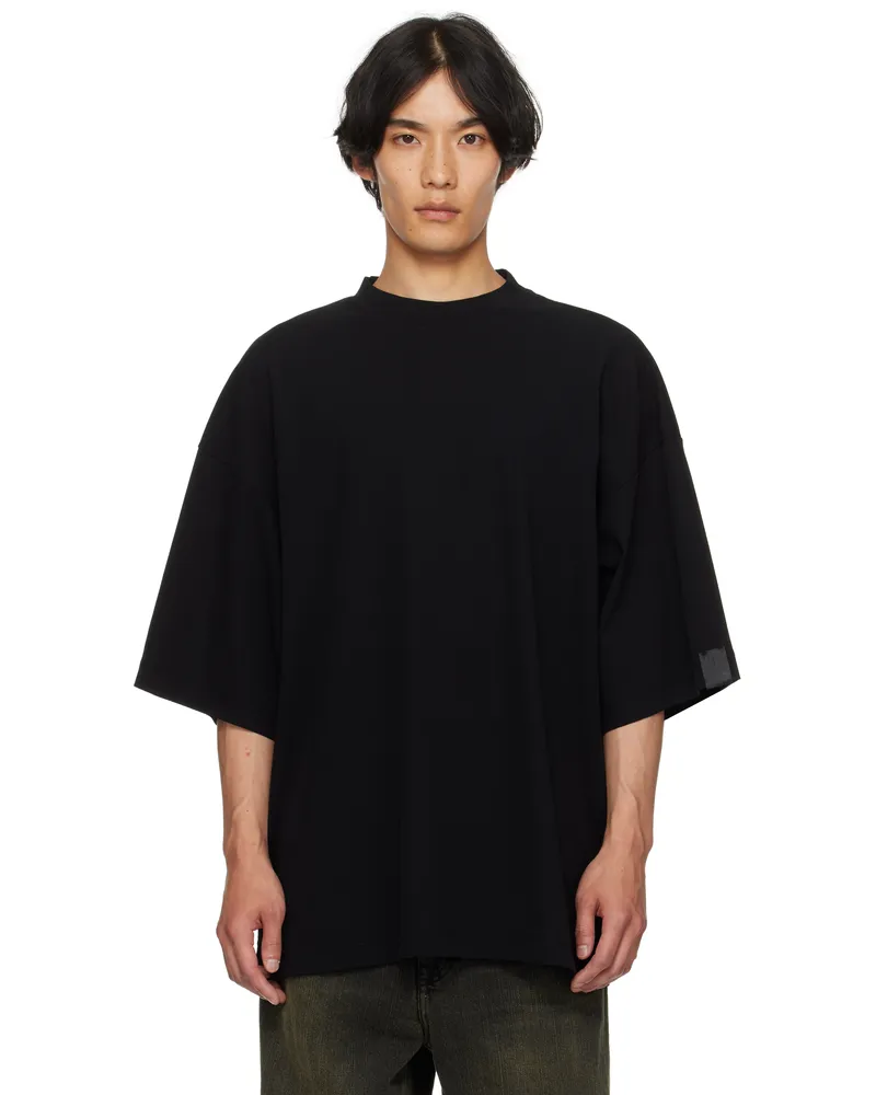 N.HOOLYWOOD Black Big T-shirt Black