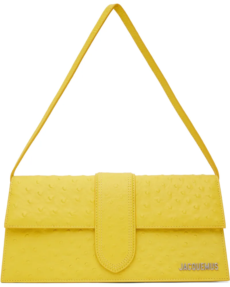 Jacquemus Yellow 'The long Bambino' Bag 250