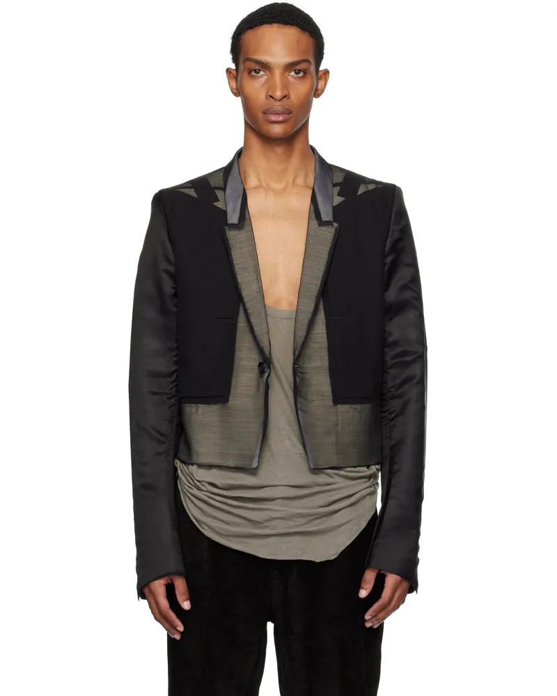 Rick Owens Black Concordians Alice Blazer 09