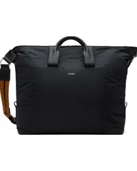 Ermenegildo Zegna Black Technical Fabric Holdall Duffle Bag Ner