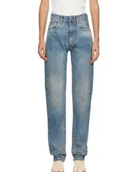 Maison Margiela Blue Distressed Jeans Light