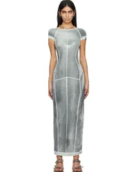 Charlotte Knowles Gray Raze Maxi Dress Washed