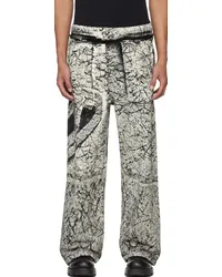 Diesel Black & Off-White P-Markoval Sweatpants 9xxa