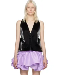 Kika Vargas Black Patsy Vest Black