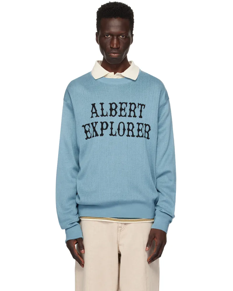 Uniform Bridge Blue 'Albert Explorer' Sweater Light