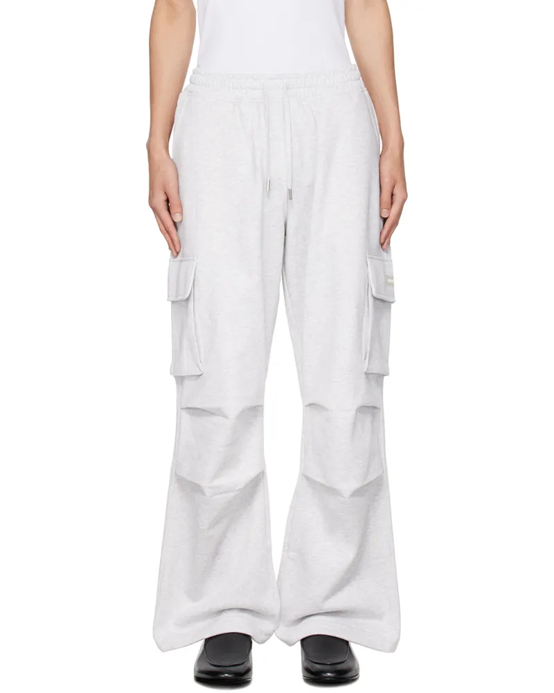 COPERNI Gray Wide Leg Sweatpants Pale