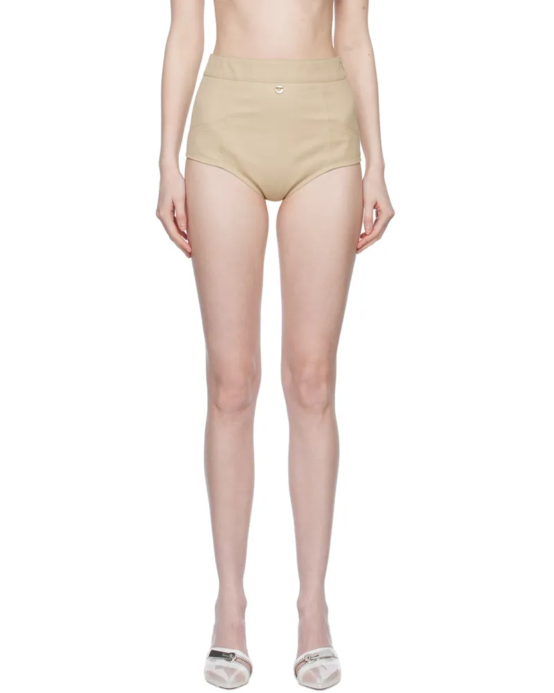 COPERNI Beige Hardware Shorts Beige