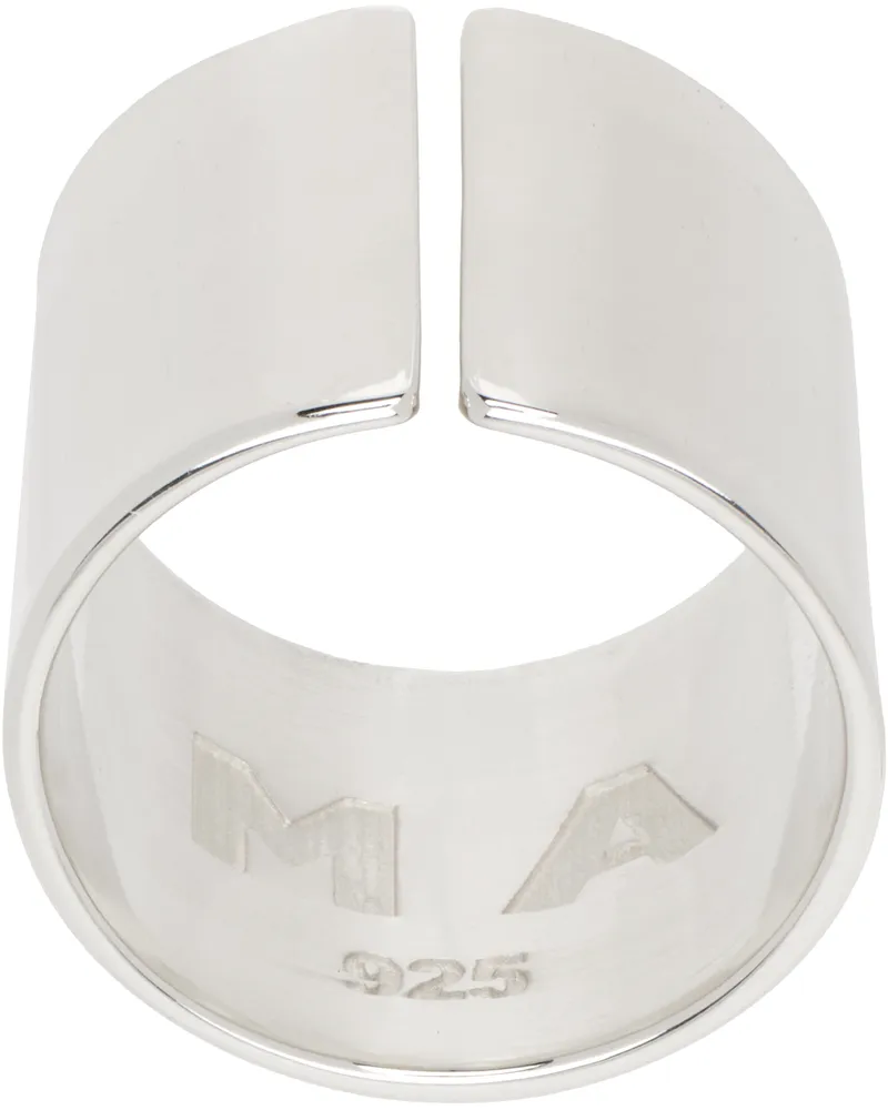 Martine Ali MA' Cuff Ring Silver