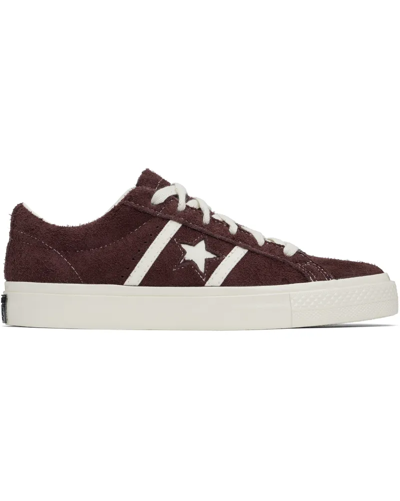 Converse Burgundy CONS One Star Academy Pro Suede Sneakers Bloodstone