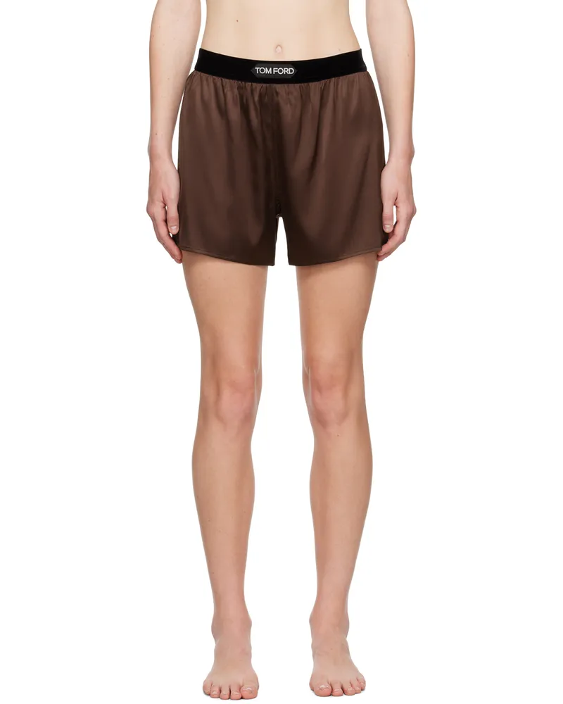 Tom Ford Brown Boxer Shorts Kb750