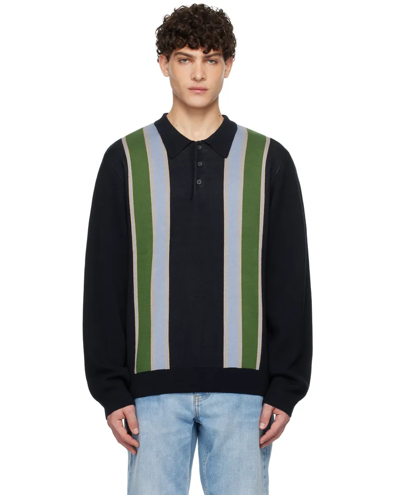 Carhartt WIP Navy Arlo Polo 2kgxx