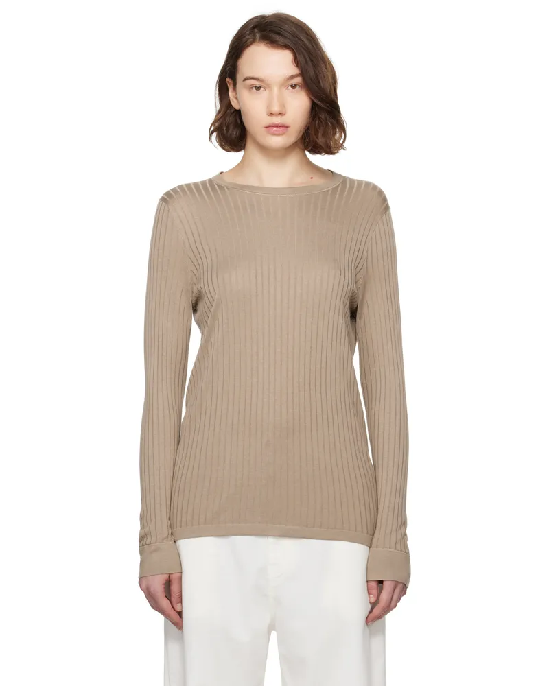 The Row Beige Keya Sweater Bei