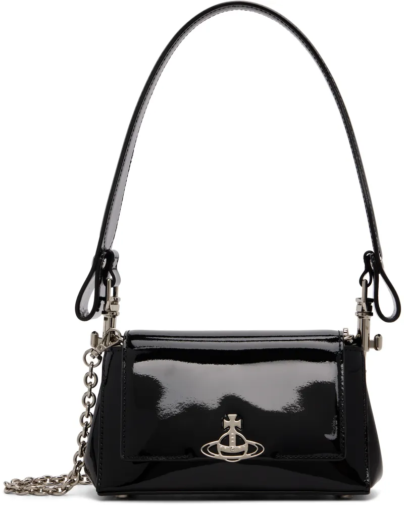 Vivienne Westwood Black Small Hazel Bag N403