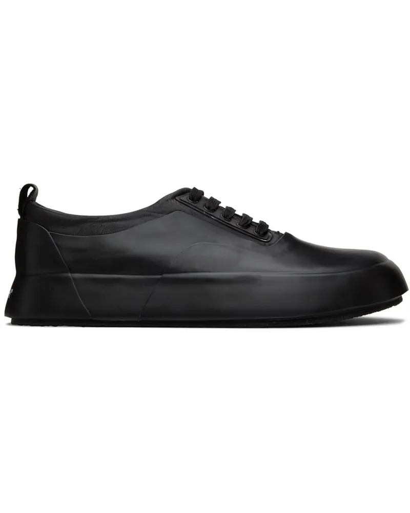 AMBUSH Black Mix Low Sneakers Black