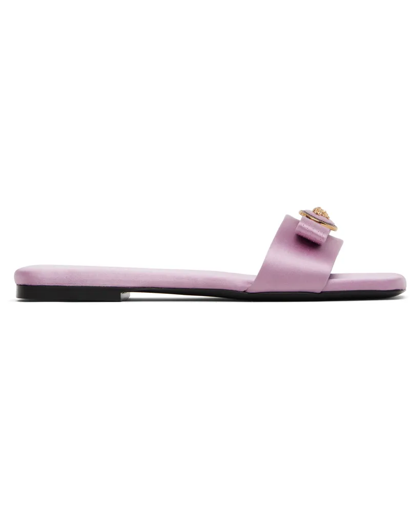 Versace Purple Medusa Mules 1li5v-dusty
