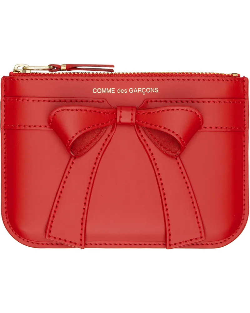 Comme des Garçons Red Big Bow Wallet 2