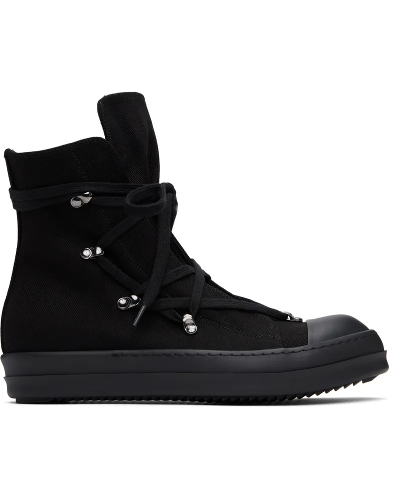 DRKSHDW by Rick Owens Black Hollywood Hexa Sneaks Sneakers 09all