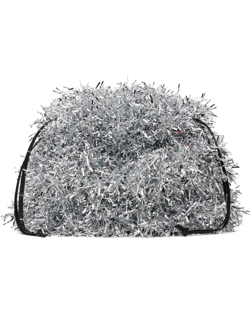Doublet Silver Cheerleading Pompon Bag Silver