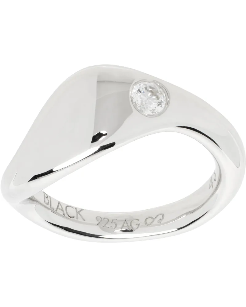 Maria Black Silver Dolphin Ring Sterling