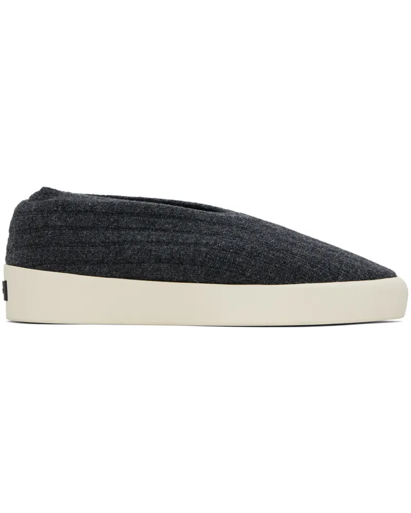 Fear of God Black Moc Knit Low Sneakers Black